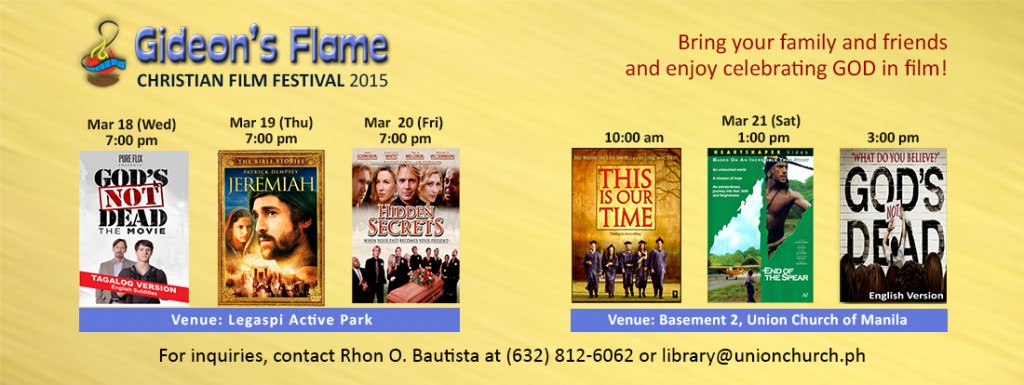 GideonsFlame MOVIE SCHED webad and fb